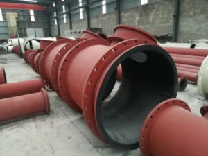 rubber lined pipe