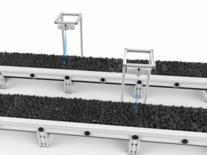 conveyor belt mass flow measurement