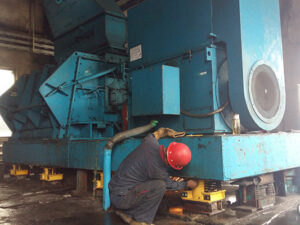 spring support for crusher, fan, pump, mill in power plant