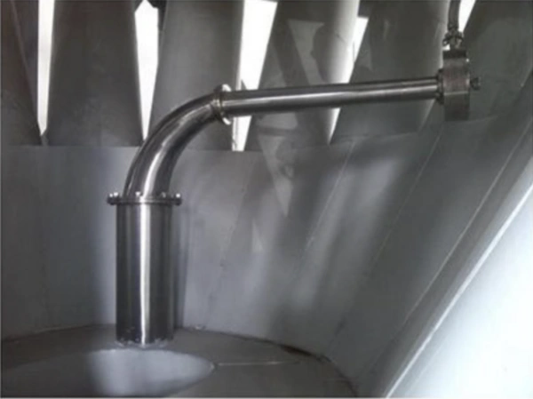 acoustic cleaner for spray drying